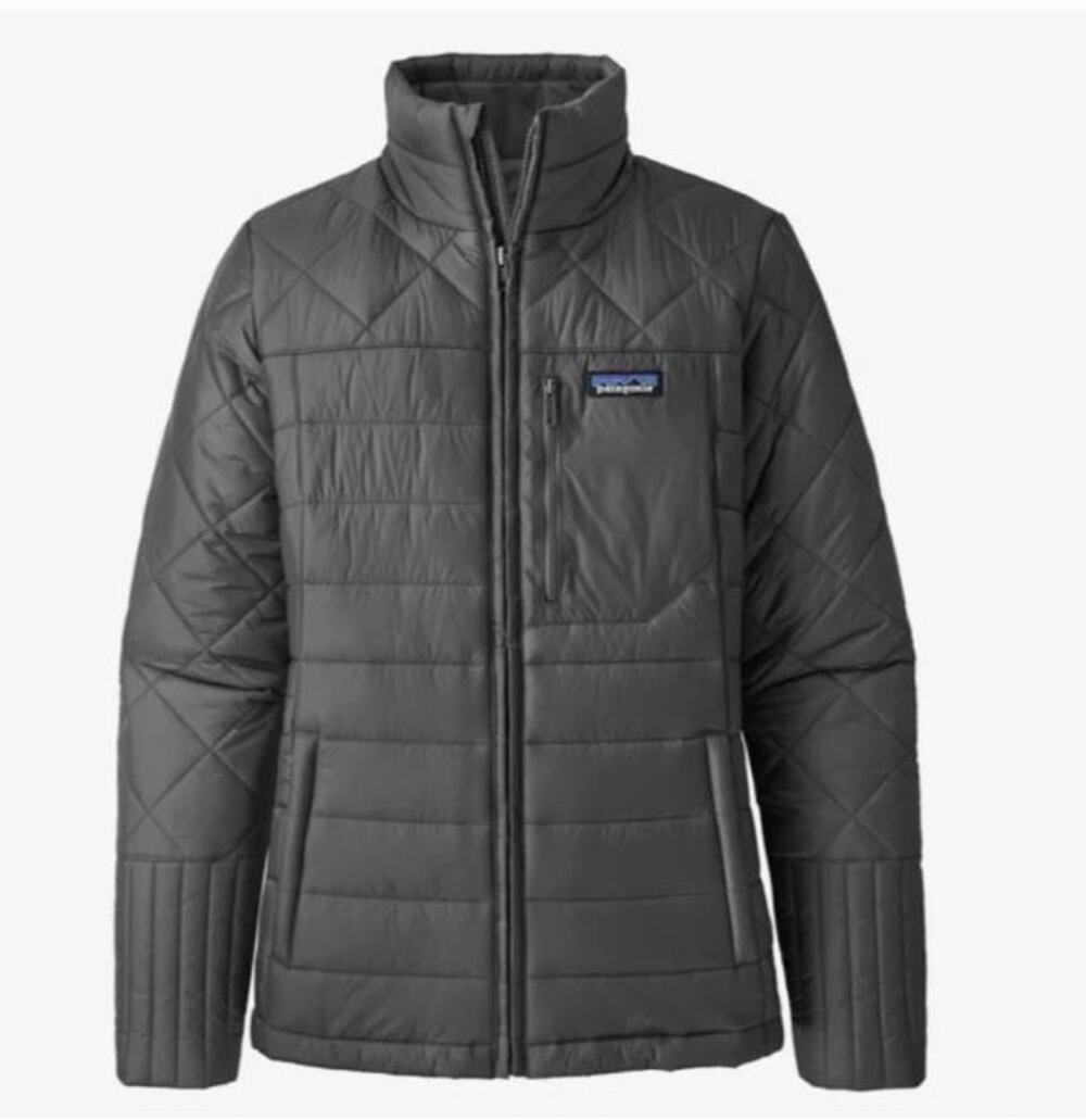 Patagonia Women's Radalie Jacket Quilted Insulated Forge Gray XS Hiking Slim Fit